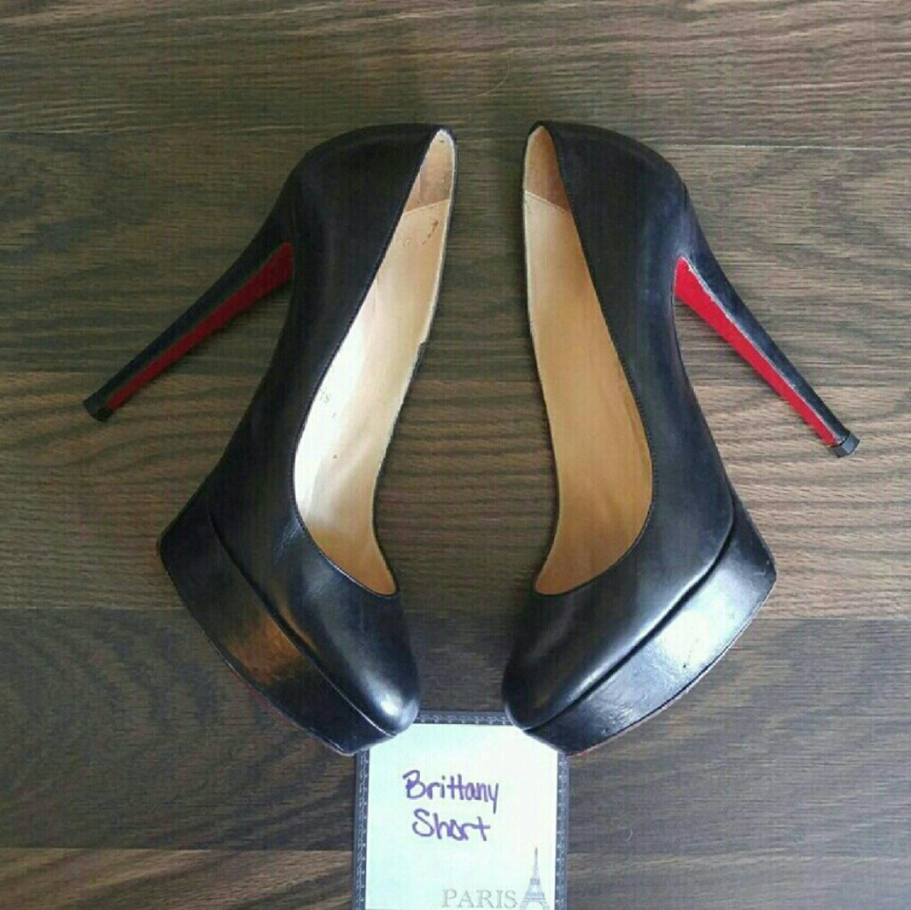 Christian Louboutin 39.5 Bianca 140mm